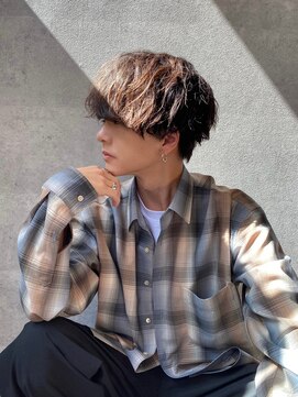 シン(syn) 前髪長めマッシュ