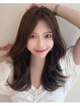 アフロート ディル(AFLOAT D'L) ★ マロンベージュAラインボブ小顔カット薄めバングくびれミディ