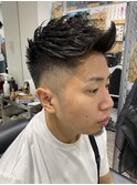 東京バーバー日本橋ナチュラルビジネスフェード!
