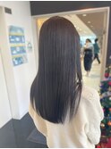 ★岡田有加★20代30代/暗髪でも透明感♪シルバーグレージュ