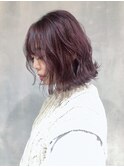 ラベンダーピンクアッシュボブ_スリークアースカラー_ba282832