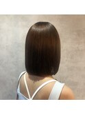 《髪質改善》美髪矯正ストレート/ボブスタイル/浅草/蔵前/田原町