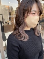 ミニム ヘアー(minim hair)&nbsp;【minim×日比】イヤリングカラー　ラベンダーベージュ