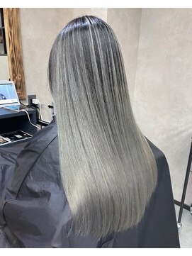 サニー 渋谷(SUNNY) グレーベージュニュアンスカラーアッシュミルクティー