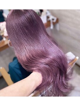 アソビセカンド 原宿(ASOBI 2nd) 透け感たっぷりで上品なピンクラベンダー