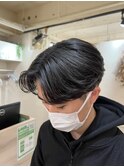 大人気!センターパート/メンズヘア/センターパート/綱島