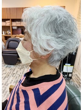 ビーチ ヘア メイク 綱島店(BEACH hair make) ミセスリバースパーマスタイル