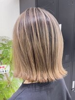 アフューズバイストゥー(Vfuse by StueW)&nbsp;くびれボブ/ハイライトバレイヤージュ[倉敷][岡山]