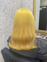 ラニヘアサロン(lani hair salon) イエロー（ブリーチ2回目安）