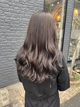 ロンドエニカ 大宮(Lond enika) 秋カラー/ココアブラウンカラー/韓国風レイヤーカット　大宮