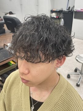 ノイズ キョウト(NOISM Kyoto) メンズ 波巻きパーマ