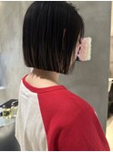 ボブ/前髪/前髪カット/ショート/カラー/縮毛矯正/韓国/髪質改善