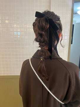 エミィ(emme) 【emme×笹川 】ポニーテールアレンジ