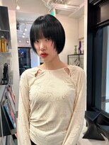【表参道sheta小林】10代20代30代黒髪ボブ　ぱつっと前髪