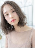 浦和/髪質改善/ミントアッシュでボブパーマ☆くびれヘアb