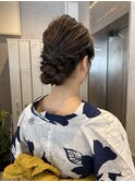 《Zina福岡天神》浴衣ヘア