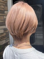 シン(shin)&nbsp;カラー/ショートヘア/ベージュ/ピンクベージュ