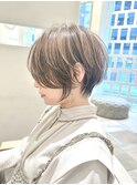 大人ショートくびれレイヤーイメチェン20代30代40代50代