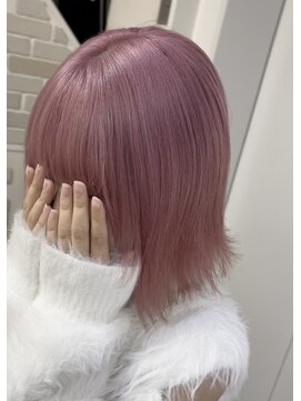 アーチフォーヘア 心斎橋店(a-rch for hair) ピンクほんのりパープル