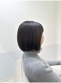 枚方ボブ髪質改善カラー○山地