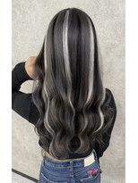 アンダーバー(UNDRvr)&nbsp;シルバーグレー×エクステhighlight【シールエクステ20本】