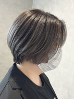 ラック(LUCK)&nbsp;バレイヤージュ/船橋/くすみベージュ/細めハイライト