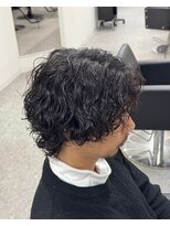 ブライト(BRIGHT)&nbsp;マッシュウルフツイストスパイラルパーマ