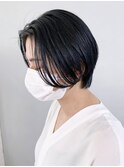 美髪ショートボブくびれヘア_ba341672