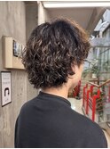 サーフカール/パーマ/メンズパーマ/スパイラル/波巻き/宮崎