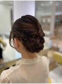 ブライダルヘアアレンジ