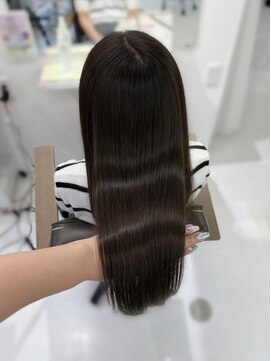 ハピネス 梅田茶屋町店(HAPPINESS) 韓国風/レイヤーカット/顔周り/顔まわり/髪質改善/ベージュ