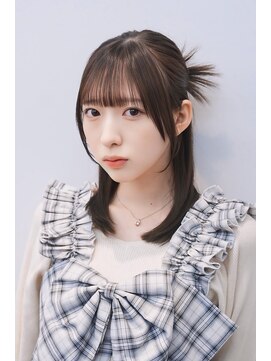 クム(kumu) 【kumu】ミディアムレイヤー/顔周りカット/栄/名古屋