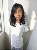 ばっさりイメチェン！ジュニア鎖骨ミディ★藤原