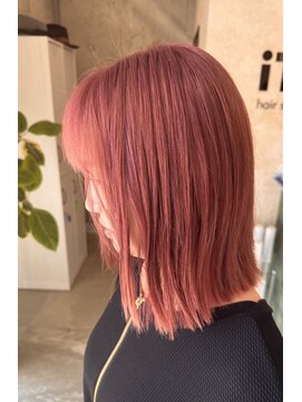 イチ(iTi) “オトナ“ピンクカラー髪質改善30代40代50代大人可愛い