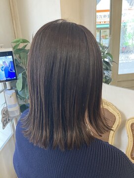 シェノン 赤羽店(CHAINON) 伸ばしかけも可愛いお手入れ簡単外ハネボブミディ赤羽美容室