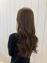 アドラーブル 万代店 (adorable)&nbsp;透け感ふんわり韓国風ショコラブラウン30代40代