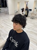 タブー 岐阜店(TABOO)&nbsp;マッシュウルフ　シャドウパーマ