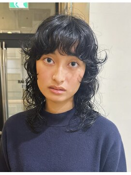 ミディアムレイヤーパーマ