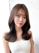 プラチナ(PLATINA) 韓国風くびれヘアレイヤーカット顔周りレイヤーシースルー前髪