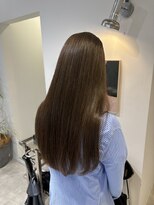 ローレンジウ(LOREN JU)&nbsp;着物ヘア/ダークアッシュ/ミディアムレイヤーカット/名古屋名駅