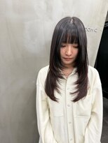 ナンバーウルスキキ(N°ulus kiki)&nbsp;透明感カラー/暗髪/顔周りレイヤーカット/髪質改善/ツヤ髪/名駅