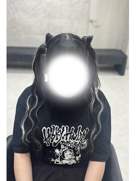 クラン 東心斎橋店(Clan) 立体リボンツインテール/心斎橋ヘアセット