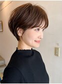 ショートヘア/ショートカット/ショートボブ/30代40代50代/表参道