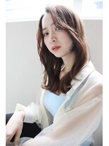 ルーチェココ(Lu'ce coco)&nbsp;大人かわいいくびれロング[切りっぱなしボブエアリーロング美髪]