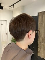 レア(l'ea)&nbsp;ツーブロックショート+べージュブラウン