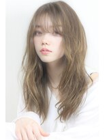 ラフヘアーアンドライフ 所沢東口店(LAF Hair&Life)&nbsp;透け感漂う優美なフェミニンロングスタイル