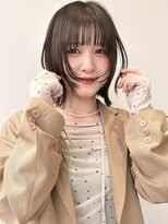 イト(ito.)&nbsp;レイヤーボブ/顔周りレイヤー/オリーブブラウン