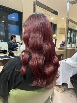 アウラ(AURA) ボルドーカラーカシスレッドカラーワインレットカラー