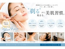 ブルーヘア(BlueHair)の雰囲気（お肌に優しい商材でうぶ毛だけでなく古い角質除去/シェービング）