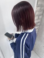 ハーツ(HEARTS) タッセルボブ(チェリーレッド)福知山美容室/福知山髪質改善